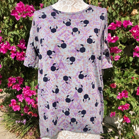 LuLaRoe Tops - LulaRoe Minnie Mouse Irma High\Low Tunic Top